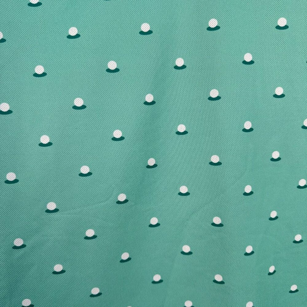 Bad Birdie Men's Aim Point Tech Performance Pique Polo, Size XL, Dusty Jade - Picture 5 of 13